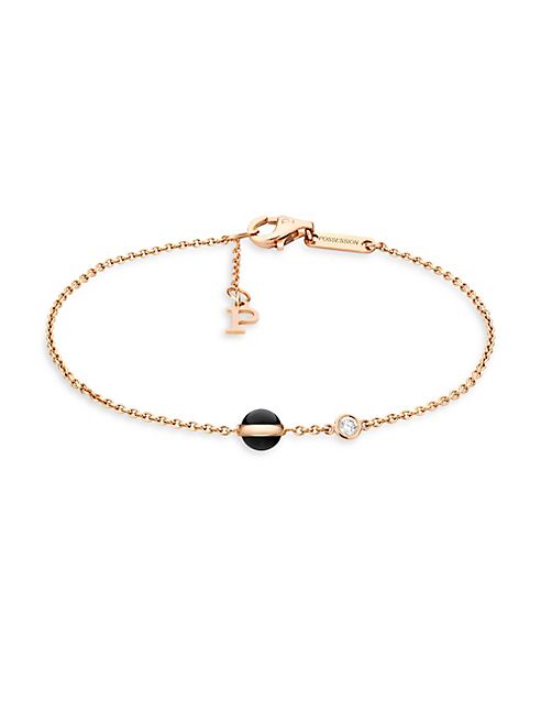 Piaget - Possession Diamond, Black Onyx & 18K Rose Gold Bracelet