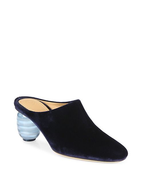 The Row - Adela Velvet Mules