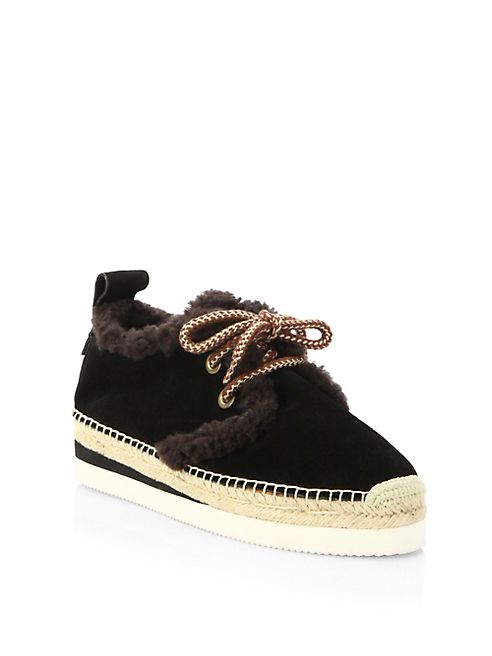 See by Chloé - Glyn Suede Espadrille Sneakers