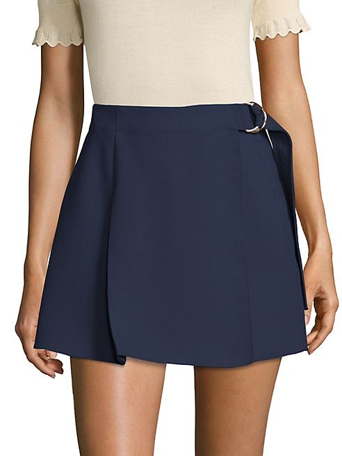 Carven - Belted Waist Skort