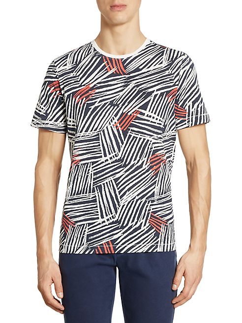 Madison Supply - Allover Graphic Print Tee