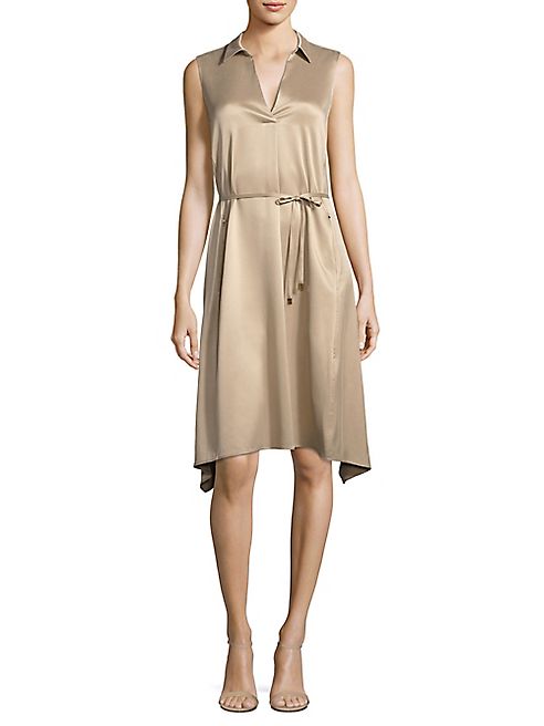 Lafayette 148 New York - Sylvie Collared Silk Dress