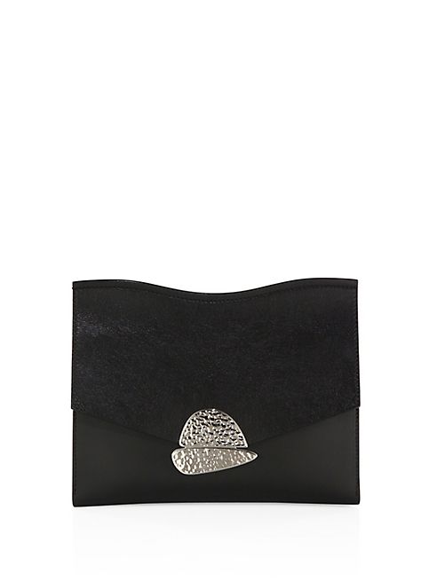 Proenza Schouler - Medium Curl Leather Clutch