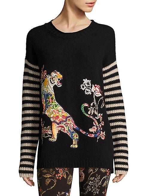 Etro - Wool Embroidered Sweater