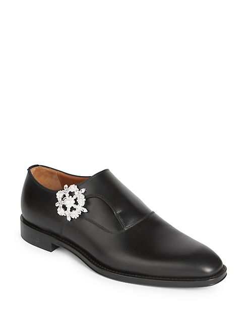 Givenchy - Jeweled Leather Dress Shoes