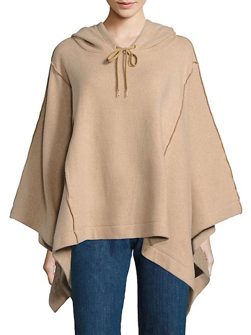 See by Chloé - Hooded Knit Poncho