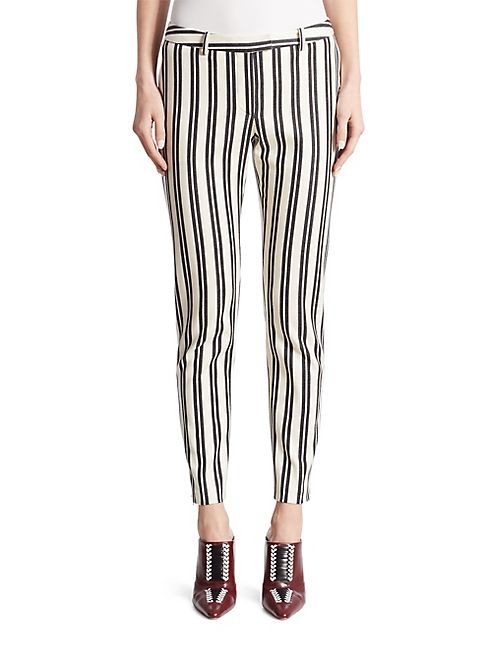 Altuzarra - Henri Striped Wool & Cotton Pants