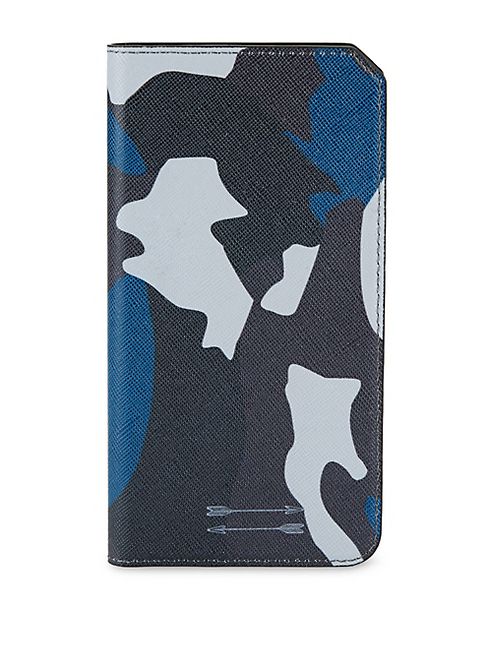 Uri Minkoff - Saffiano Leather Folio iPhone 7+ Case