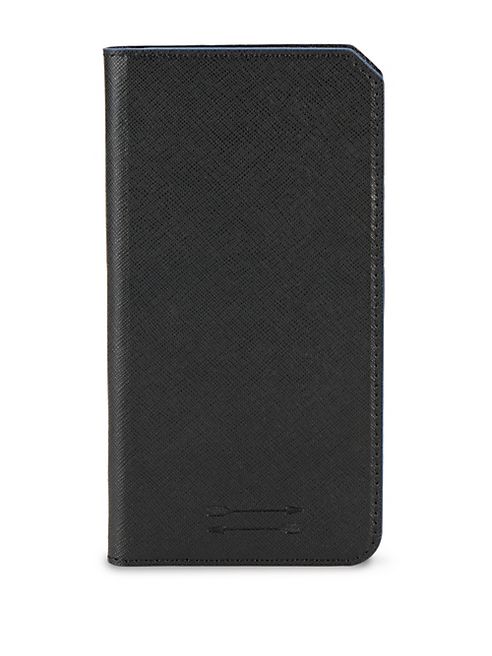 Uri Minkoff - Saffiano Leather Folio iPhone 7+ Case