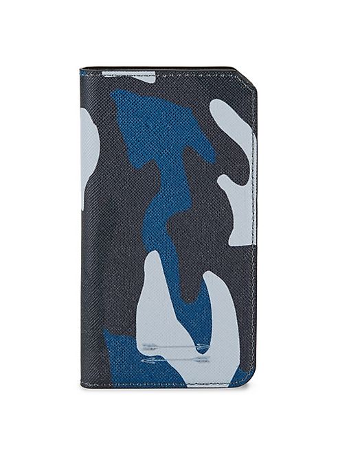 Uri Minkoff - Saffiano Leather Folio iPhone 7 Case