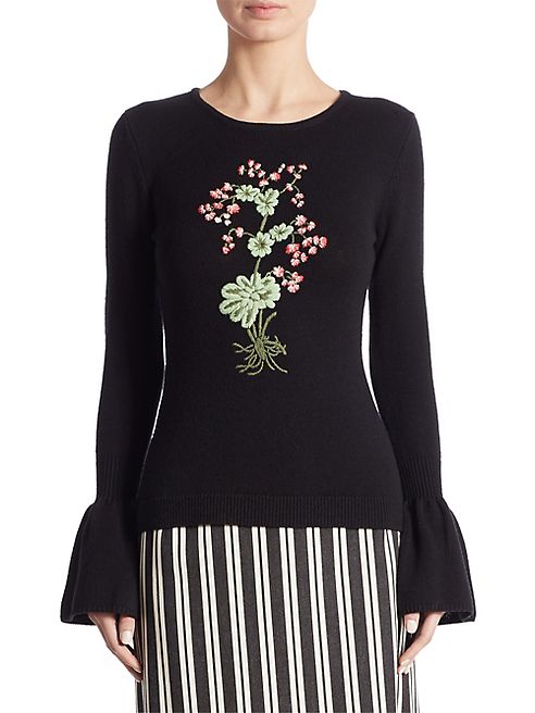 Altuzarra - Bovary Floral-Embroidered Wool Sweater