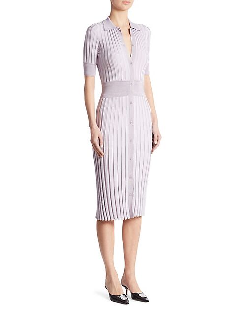 Altuzarra - Olivia Rib-Knit Shirtdress