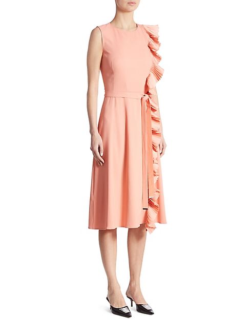 Altuzarra - Lavinia Belted Ruffle Dress