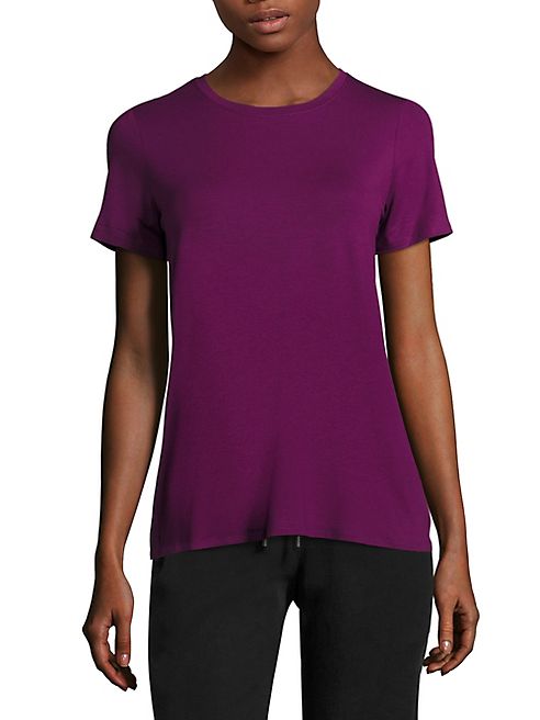 Eileen Fisher - Viscose Jersey Round Neck Tee