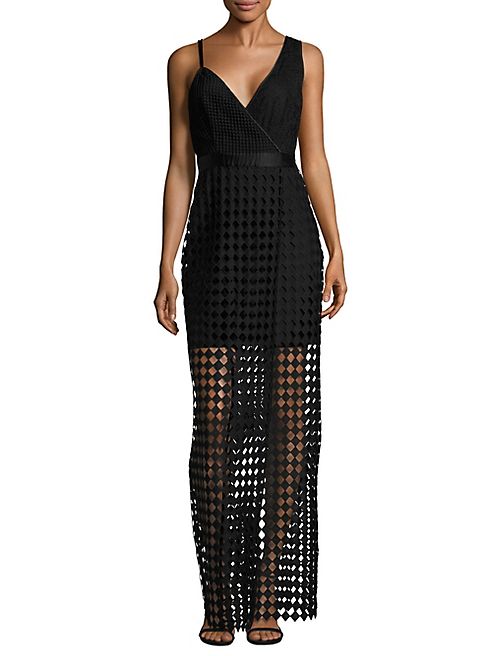 Diane von Furstenberg - Asymmetrical Lace Gown