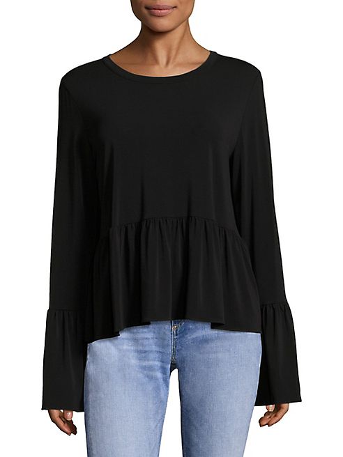 Elizabeth and James - Fenton Knit Bell Sleeves Top