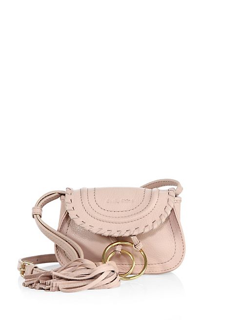 See by Chloé - Polly Leather Mini Saddle Bag