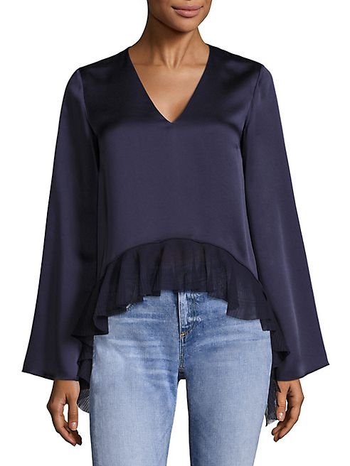 Elizabeth and James - Heath Ruffle Hem Top