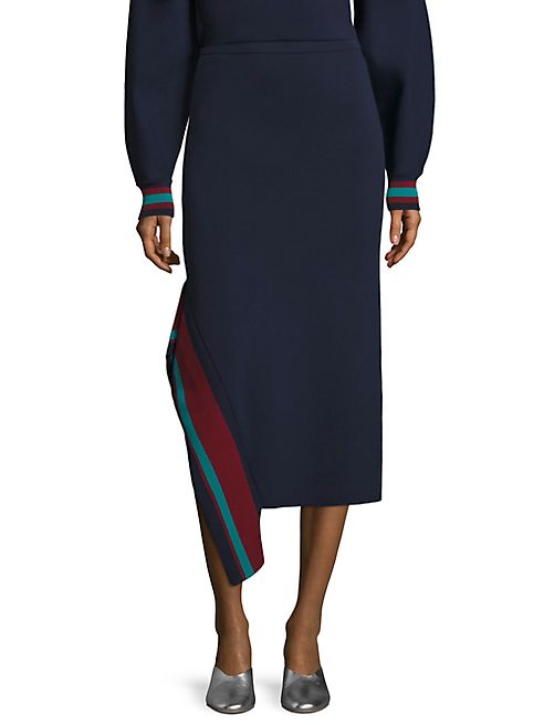 Tibi - Jacquard Sweater Skirt