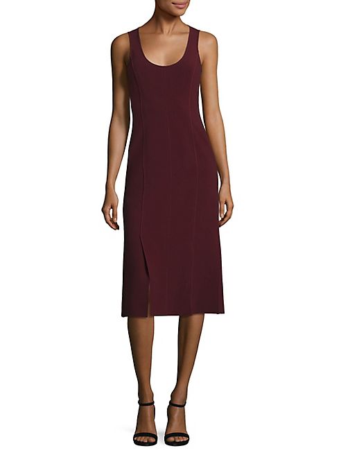 Elizabeth and James - Mireille Seamed Scoopneck Dress