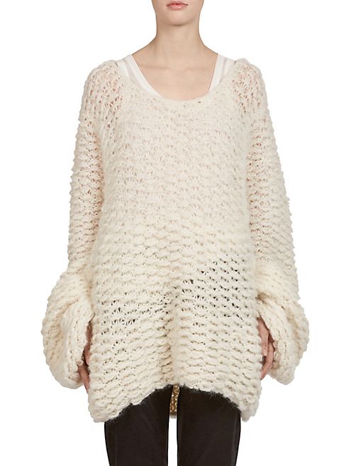 Ann Demeulemeester - Oversized Mohair Pullover