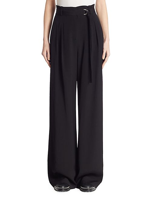 T by Alexander Wang - Paperbag Waist Wide-Leg Pants