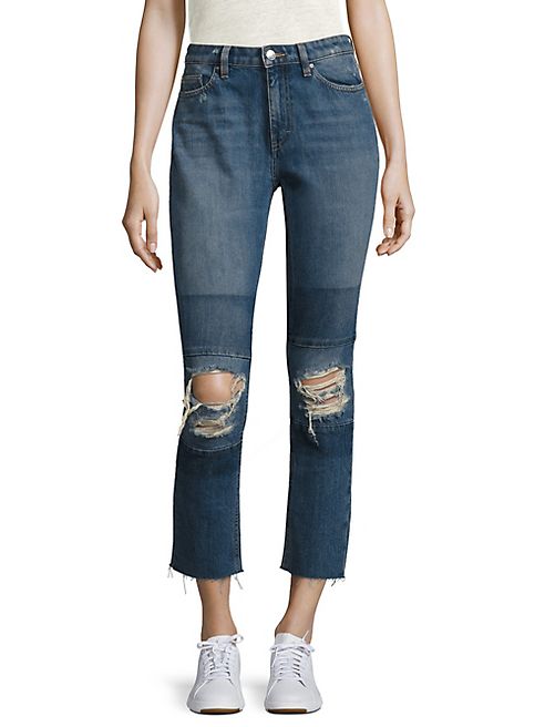 IRO - Solange Patched Jeans