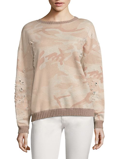 IRO - Zenda Camouflage Cotton Sweatshirt