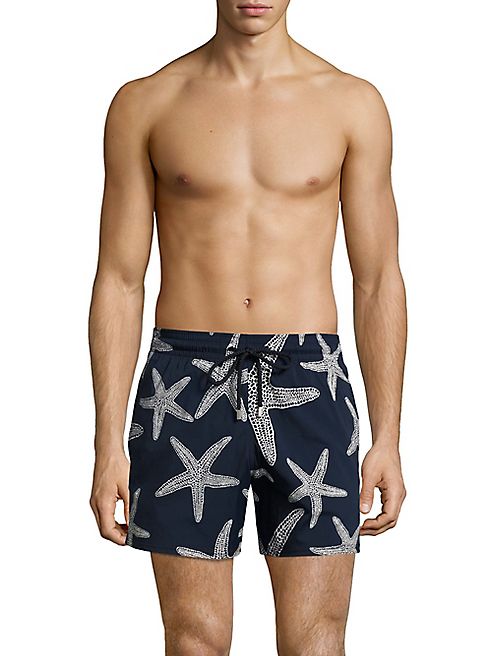 Vilebrequin - Moorise Starfish-Print Swim Trunks