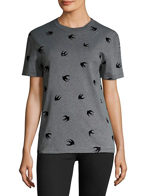 McQ Alexander McQueen - Bird Print Tee