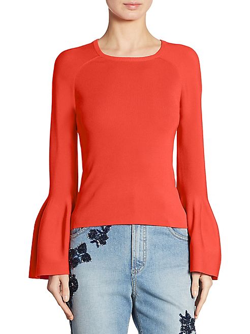 Jonathan Simkhai - Signature Bell Sleeve Knit Sweater