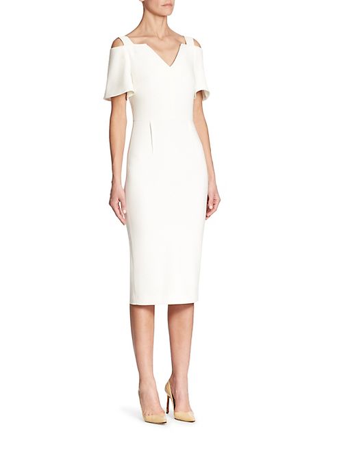 Roland Mouret - Awalton Cold Shoulder Dress