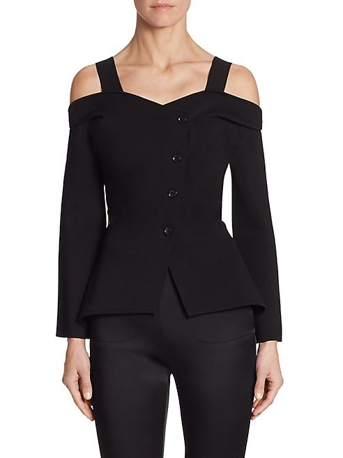 Roland Mouret - Burgess Button-Front Shirt