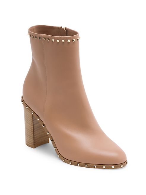 Valentino - Soul Rockstud Leather Booties