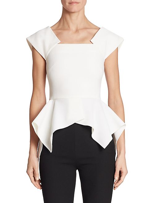 Roland Mouret - Merley Peplum Top