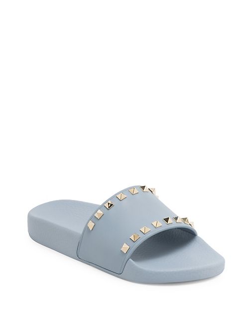 Valentino - Rockstud PVC Slides