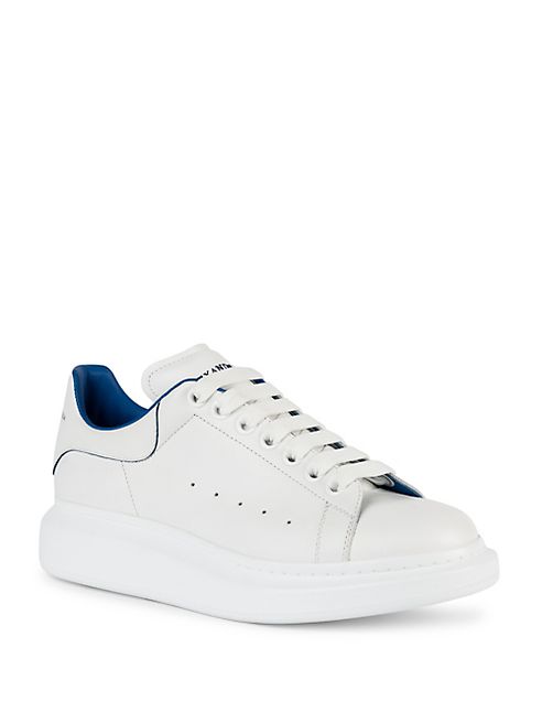 Alexander McQueen - Leather Platform Sneakers