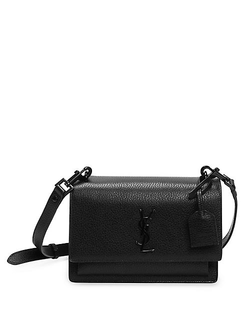 Saint Laurent - Medium Sunset Monogram Leather Satchel