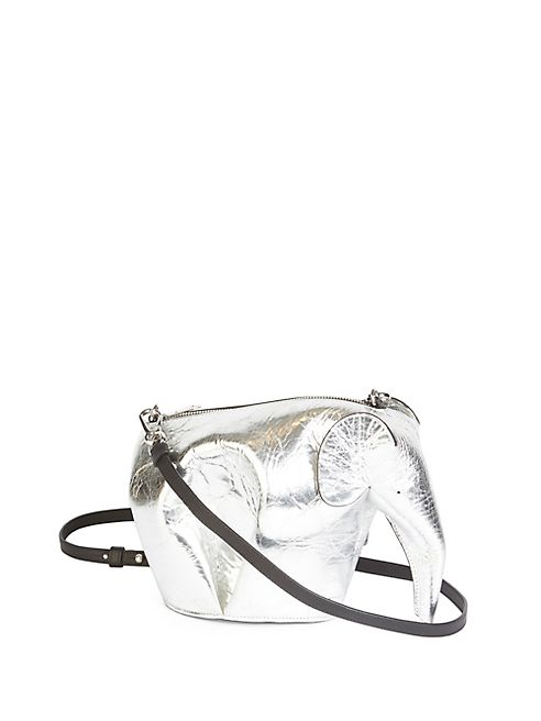 LOEWE - Elephant Mini Leather Shoulder Bag