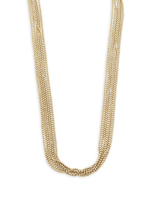 Eddie Borgo - Ball Chain Fountain Necklace