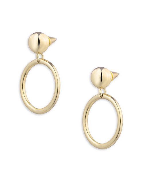 Eddie Borgo - Small Sphere Hoop Earrings/1