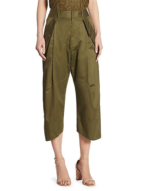 Polo Ralph Lauren - Cropped Wide-Leg Chinos