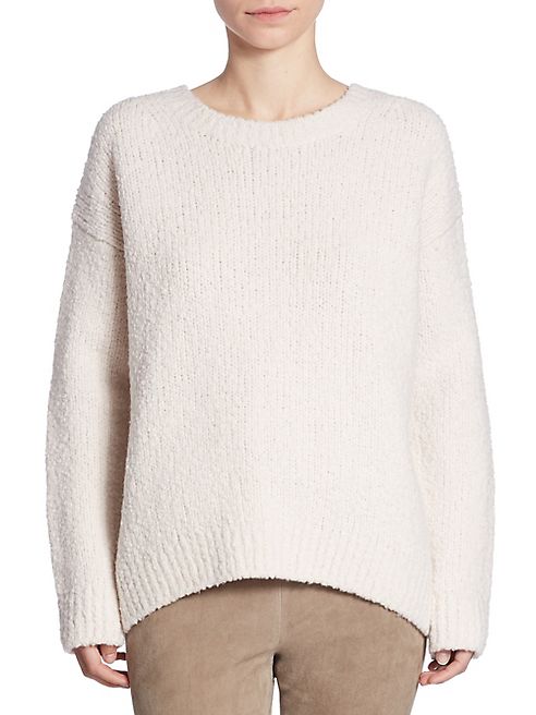 Vince - Textured Merino Wool Pullover