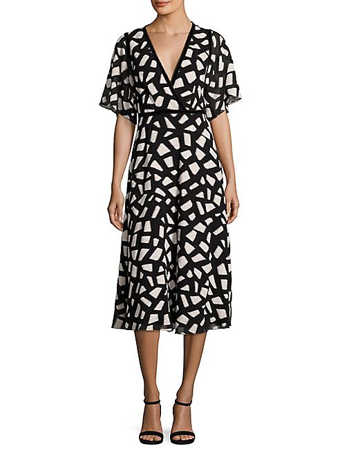 Yigal Azrouel - Crochet Fit and Flare Dress