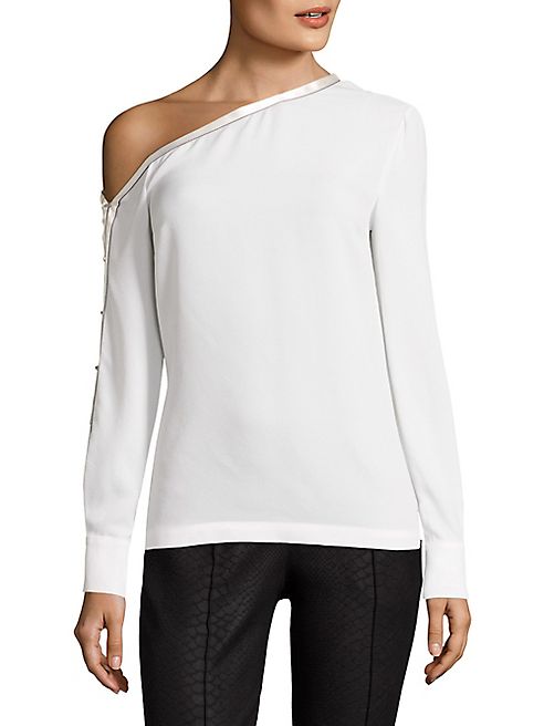 Yigal Azrouel - One Shoulder Silk Top