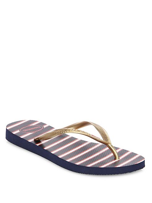 Havaianas - Slim Americana Thong Flip Flops