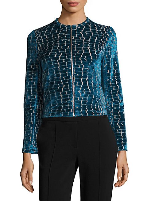 Yigal Azrouel - Velvet Burnout Jacket