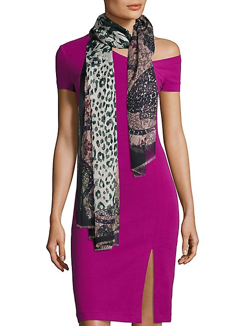 Yigal Azrouel - Leopard Cashmere Scarf