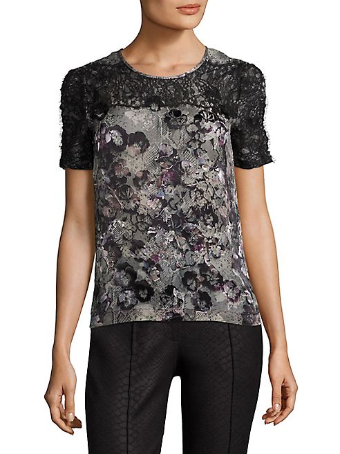 Yigal Azrouel - Python-Print Burnout Tee