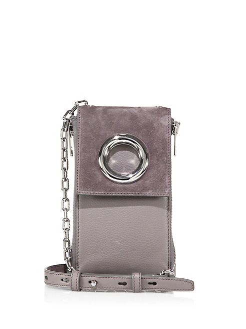 Alexander Wang - Riot Leather and Suede Crossbody Bag